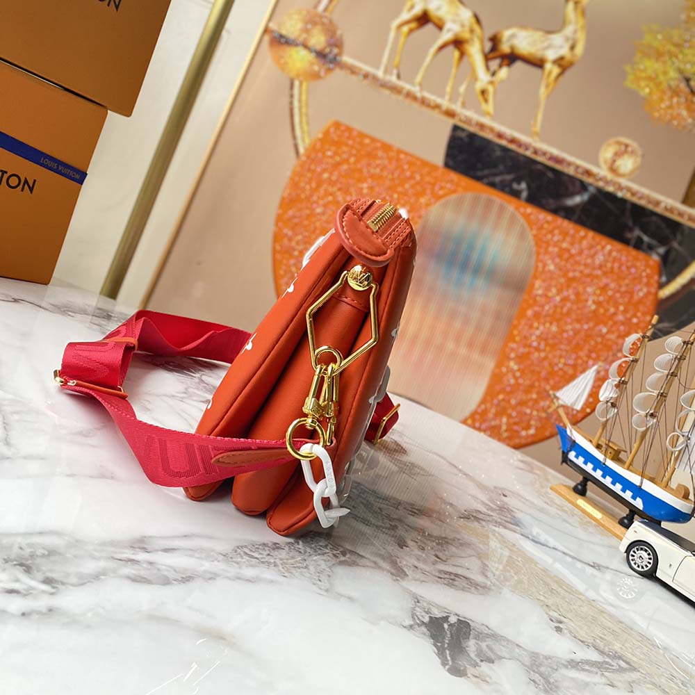 Replica Louis Vuitton Coussin Pm Handbag- Red/Yellow - Image 2