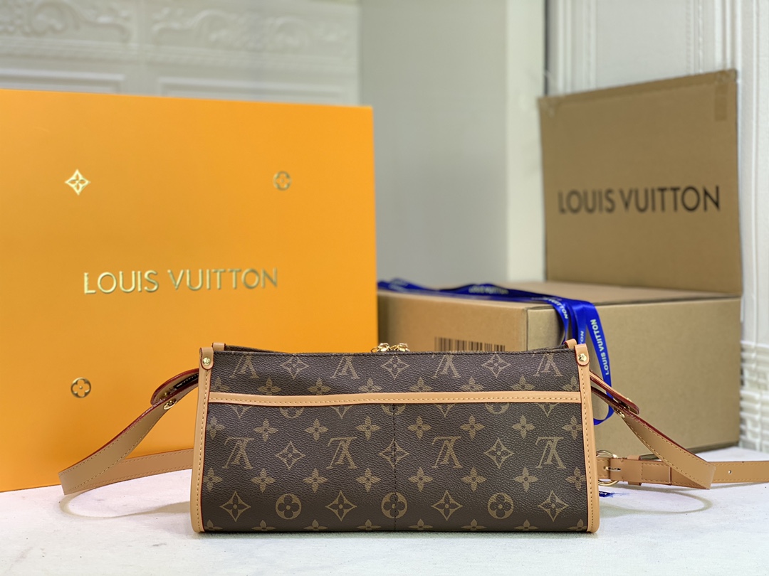 Replica Louis Vuitton Monogram Popincourt Long Bag M40008 - Image 4