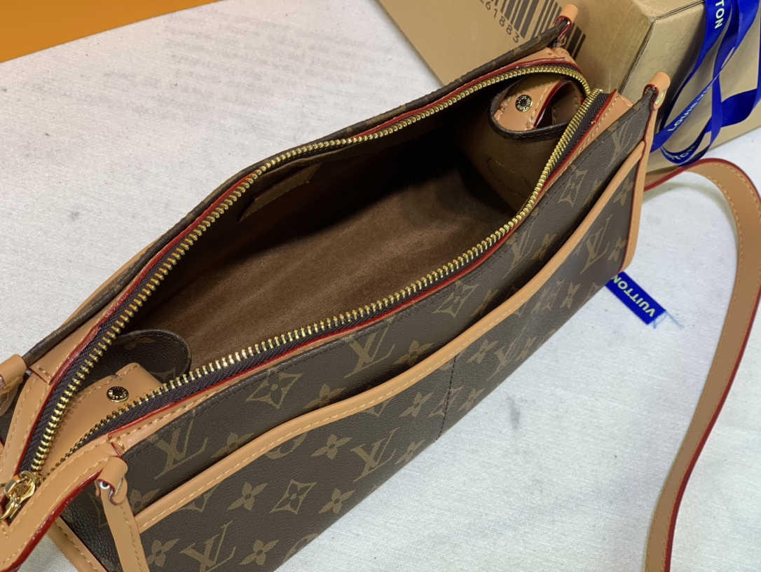 Replica Louis Vuitton Monogram Popincourt Long Bag M40008 - Image 7