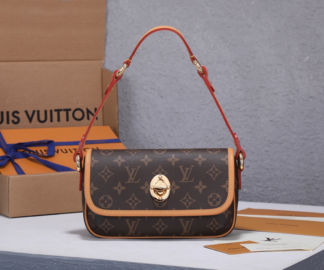 Replica Louis Vuitton Tikal Pm Brown Monogram Shoulder Bag - Image 2