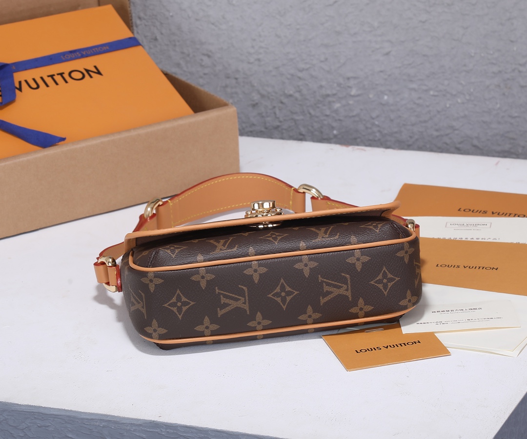 Replica Louis Vuitton Tikal Pm Brown Monogram Shoulder Bag - Image 7
