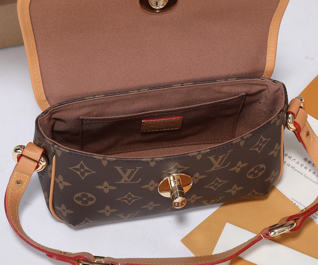 Replica Louis Vuitton Tikal Pm Brown Monogram Shoulder Bag - Image 8