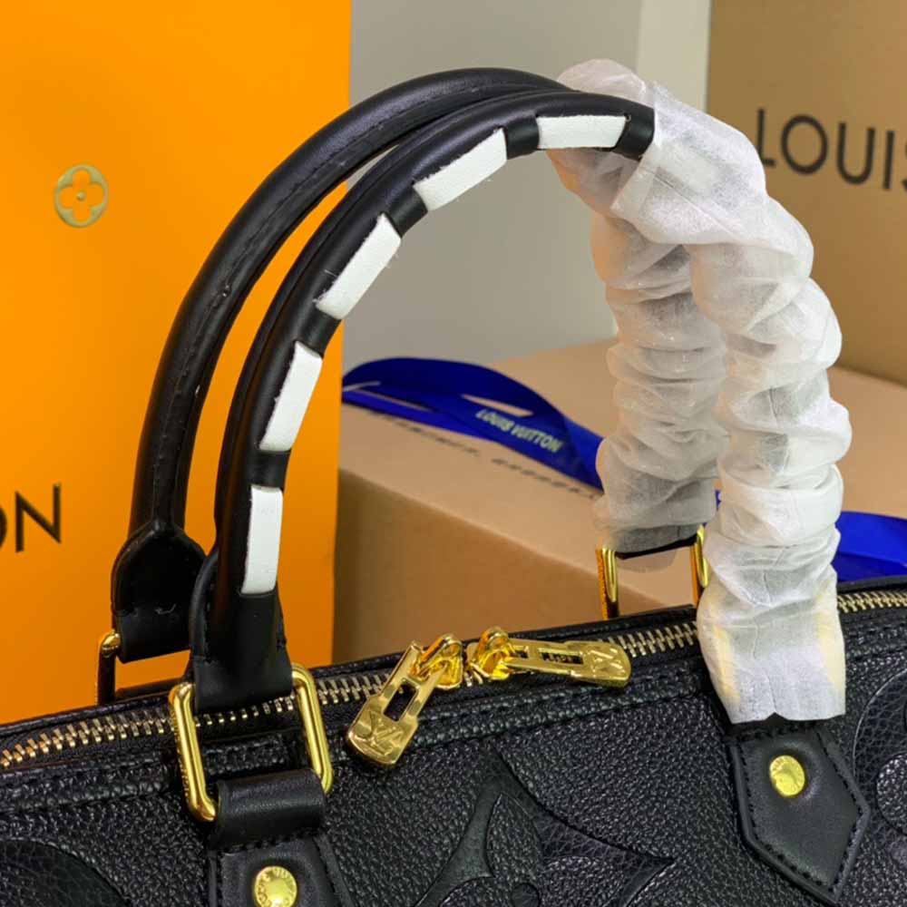 Replica Louis Vuitton Leopard Speedy Bandouliere 30/ Embossed - Image 12