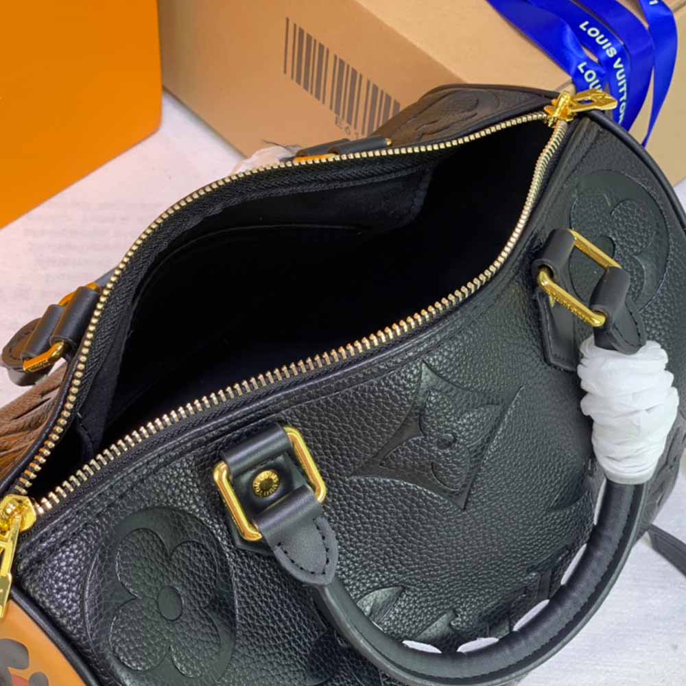 Replica Louis Vuitton Leopard Speedy Bandouliere 30/ Embossed - Image 3