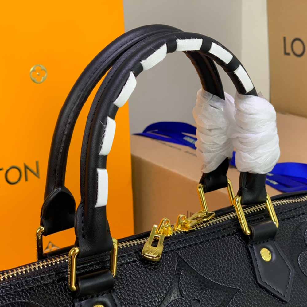 Replica Louis Vuitton Leopard Speedy Bandouliere 30/ Embossed - Image 4