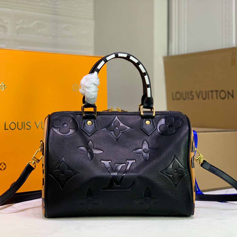 Replica Louis Vuitton Leopard Speedy Bandouliere 30/ Embossed - Image 6
