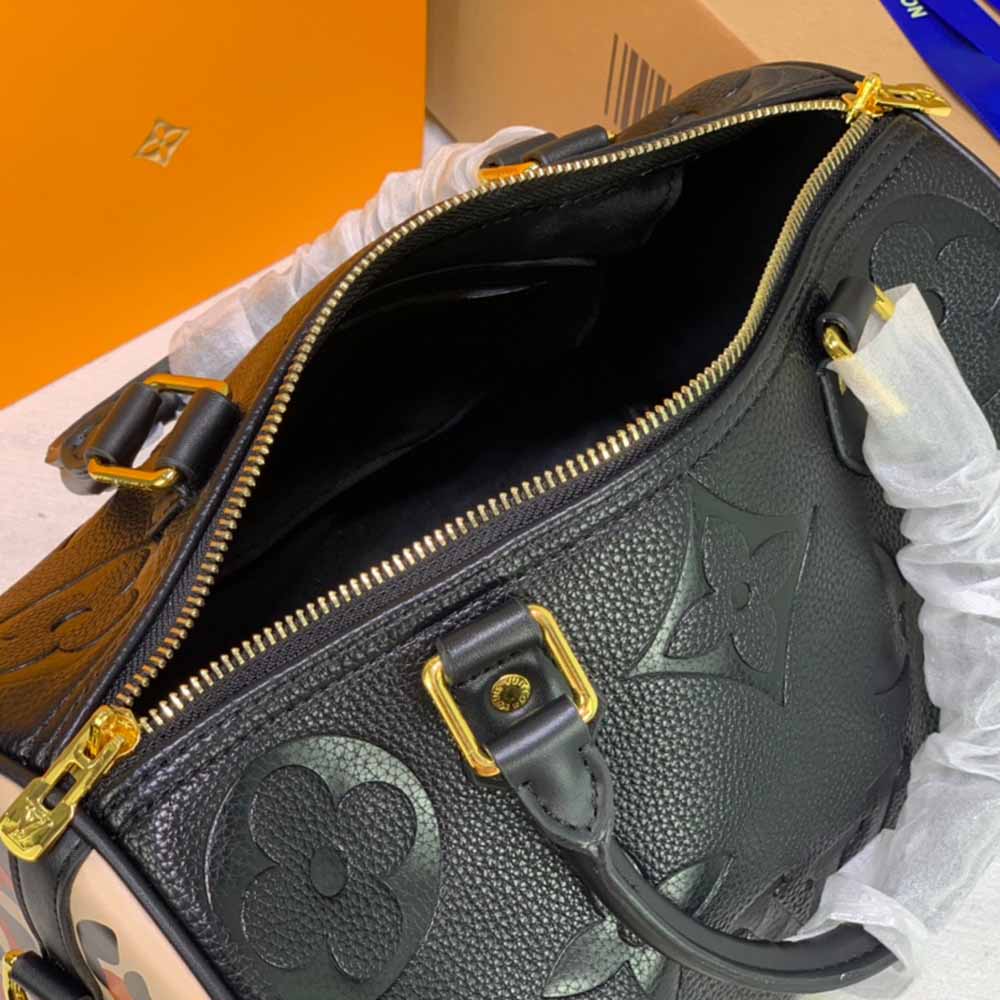 Replica Louis Vuitton Leopard Speedy Bandouliere 30/ Embossed - Image 10
