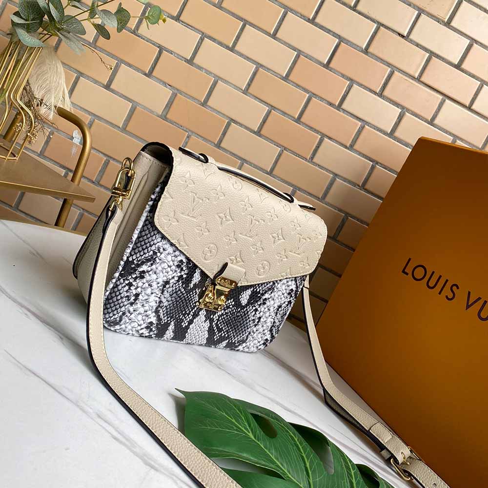 Replica Louis Vuitton Pochette Metis M40780 Beige/Pink/Black/Navy/Red - Image 3