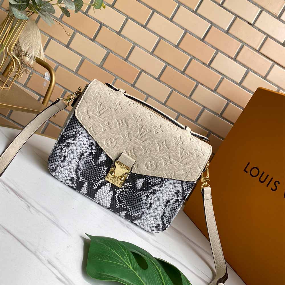 Replica Louis Vuitton Pochette Metis M40780 Beige/Pink/Black/Navy/Red - Image 2