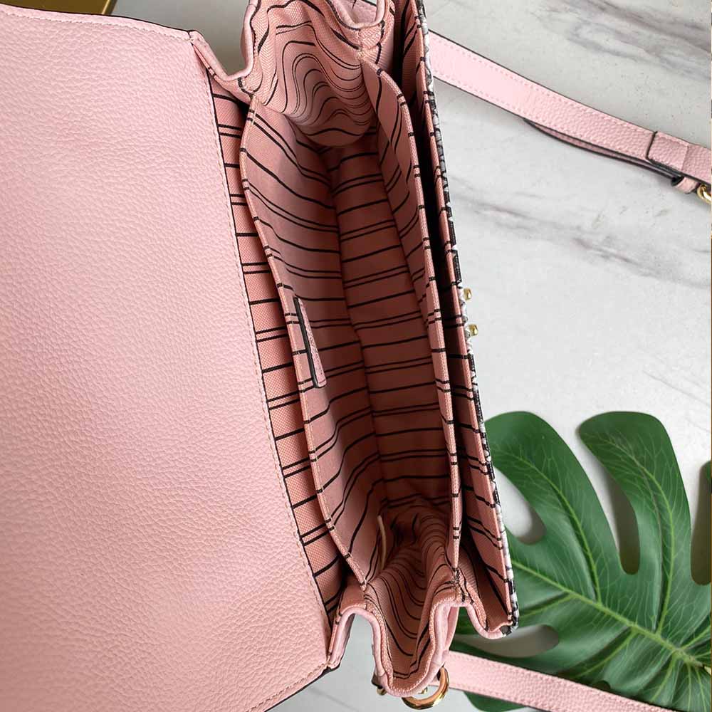 Replica Louis Vuitton Pochette Metis M40780 Beige/Pink/Black/Navy/Red - Image 13