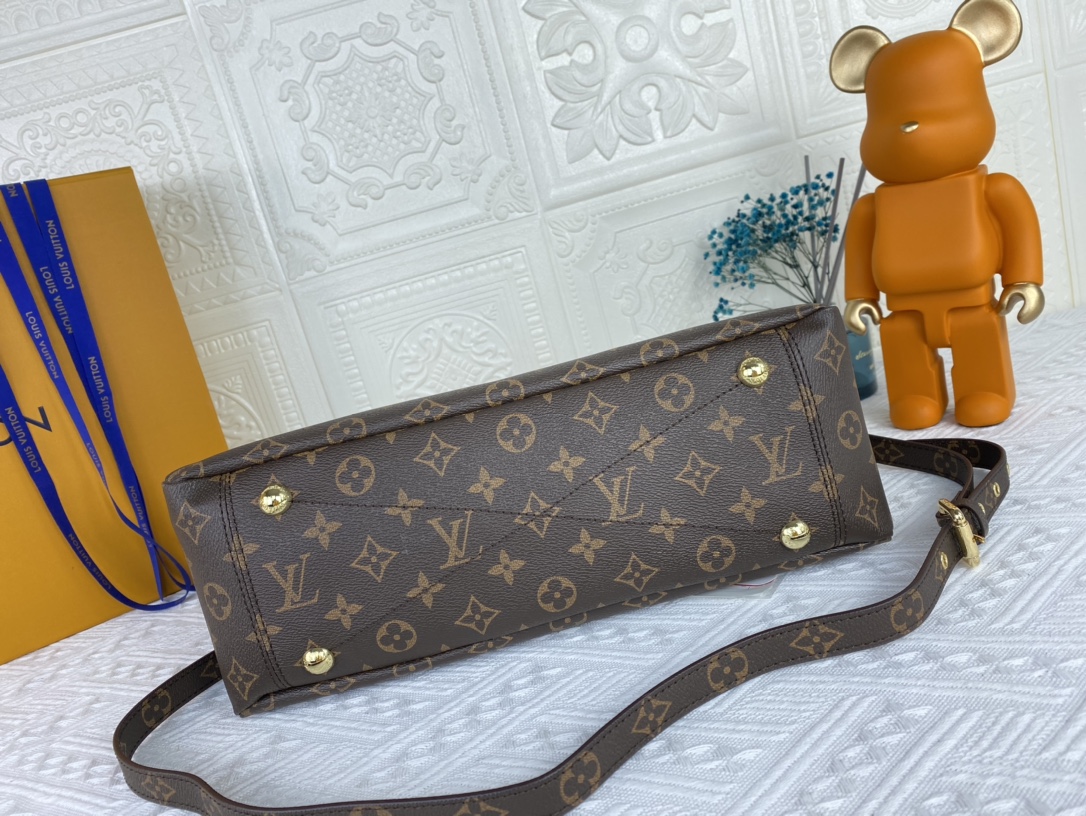 Replica Louis Vuitton Pallas Mm Monogram Black/Red/Pink - Image 11