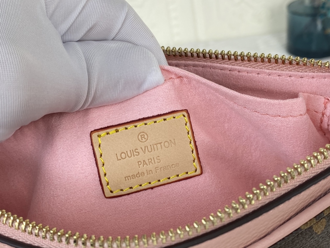 Replica Louis Vuitton Pallas Bb Black/Red/Pink - Image 12