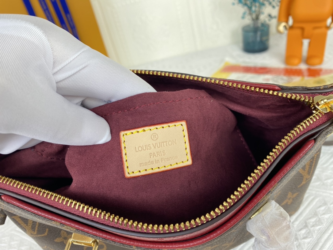 Replica Louis Vuitton Pallas Bb Black/Red/Pink - Image 17