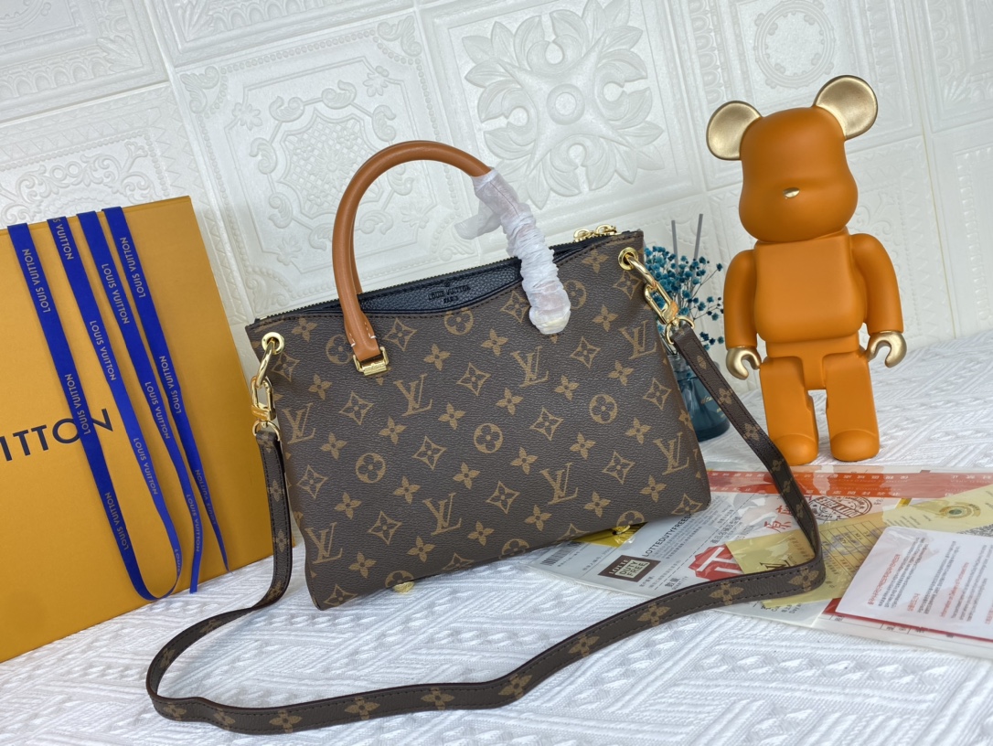 Replica Louis Vuitton Pallas Bb Black/Red/Pink - Image 18