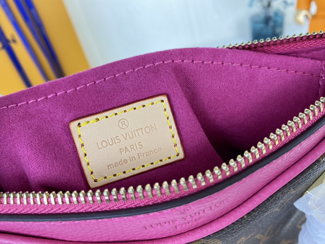 Replica Louis Vuitton Pallas Bb Black/Red/Pink - Image 9