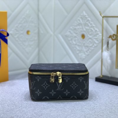 Alternative view of Replica Louis Vuitton Packing Cube Pm/Mm/Gm Black Monogram