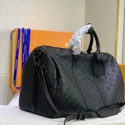 Alternative view of Replica Louis Vuitton Keepall Bandouliere 50 Monogram/Damier