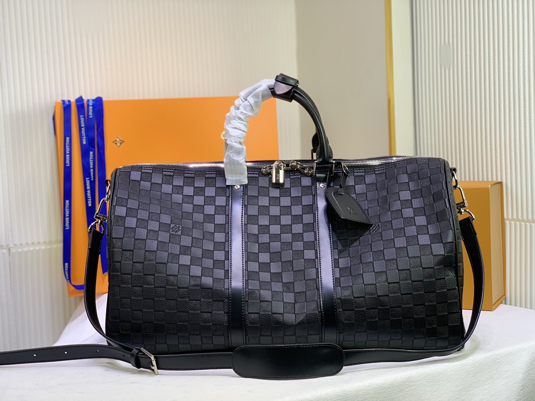 Replica Louis Vuitton Keepall Bandouliere 50 Monogram/Damier - Image 7