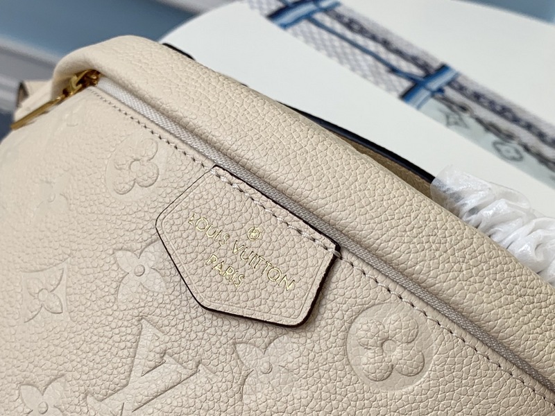 Replica Louis Vuitton Aaa-Monogram Empreinte Bumbag Black/Beige - Image 3