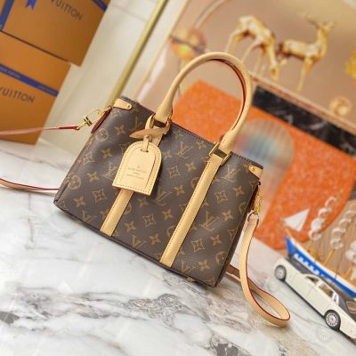 Alternative view of Replica Louis Vuitton Monogram Canvas Soufflot Bb
