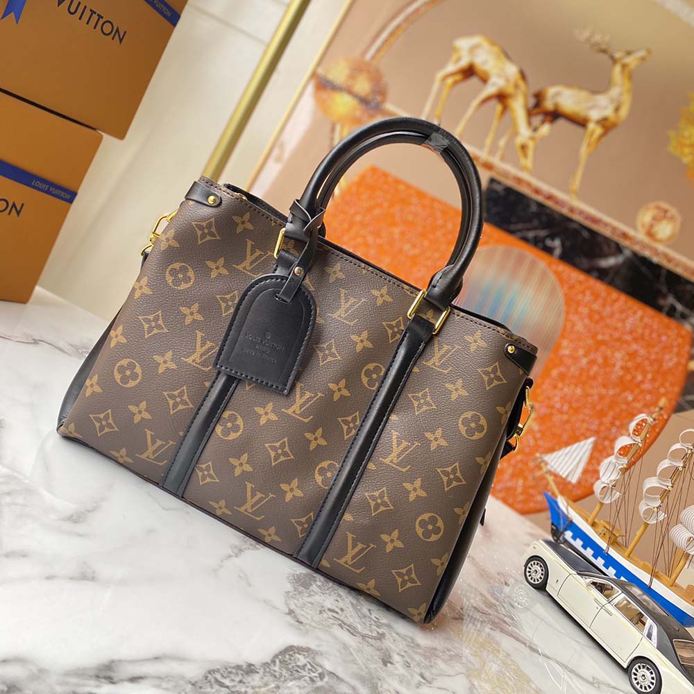 Replica Louis Vuitton Monogram Canvas Soufflot Mm - Image 7