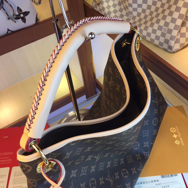 Replica Louis Vuitton Artsy Mm M44869 White/Brown - Image 12