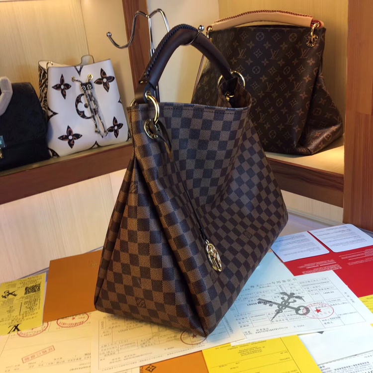 Replica Louis Vuitton Artsy Mm M44869 White/Brown - Image 15