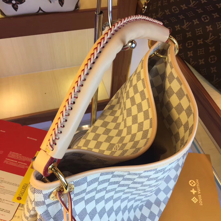 Replica Louis Vuitton Artsy Mm M44869 White/Brown - Image 7
