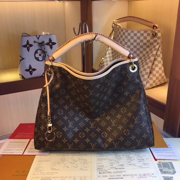 Replica Louis Vuitton Artsy Mm M44869 White/Brown - Image 10