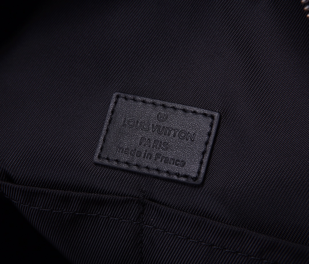 Replica Louis Vuitton Besace Zippee Black/Yellow - Image 10