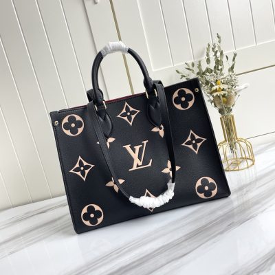 Alternative view of Replica Louis Vuitton Aaa-Onthego Mm Black/Beige