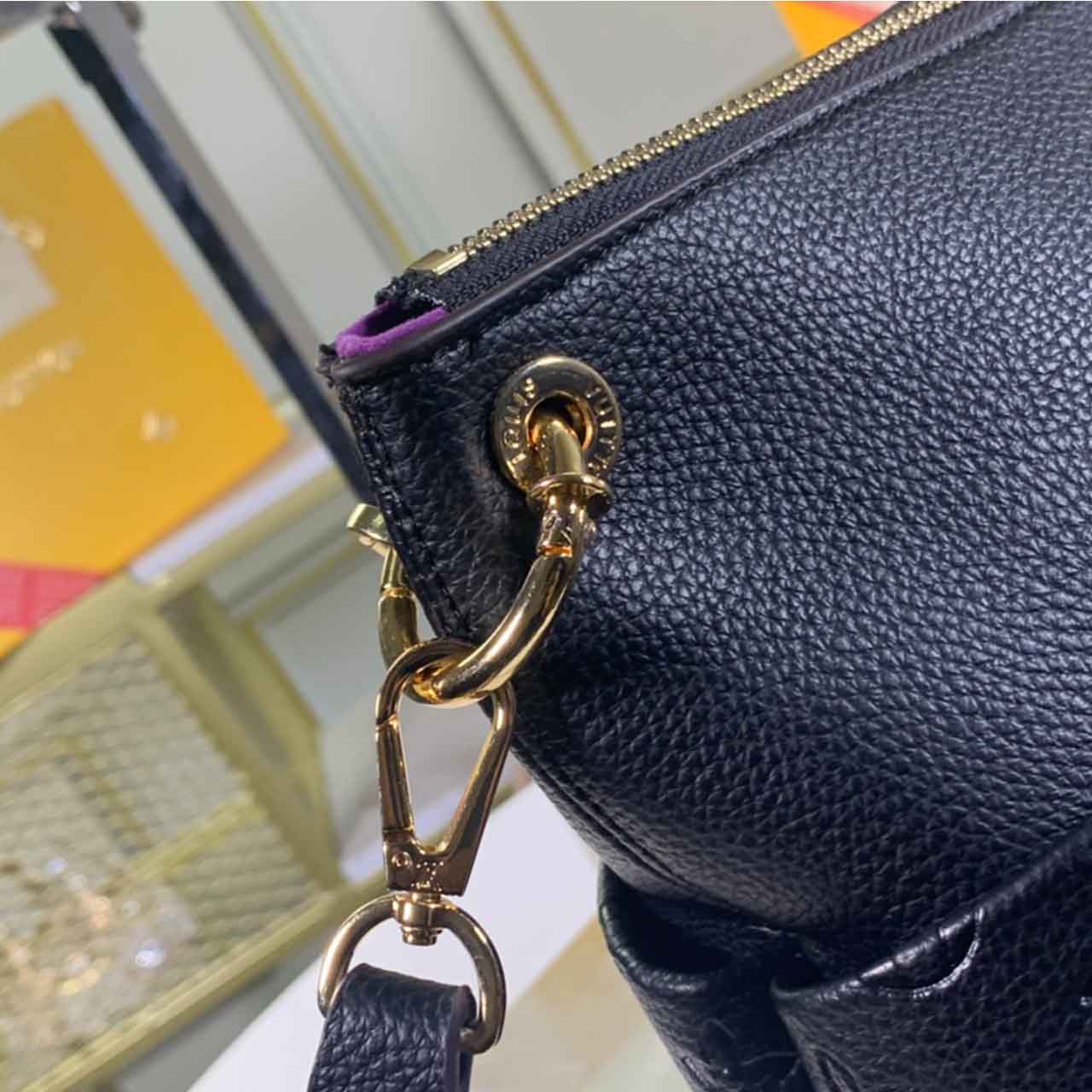 Replica Louis Vuitton Maida Hobo M45522 Black/White/Grey/Blue - Image 14