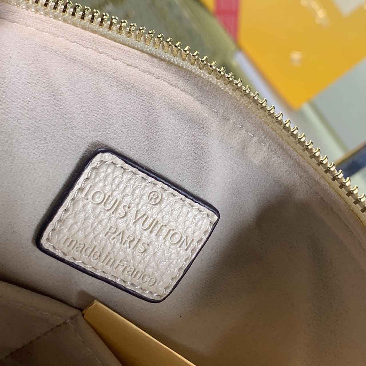 Replica Louis Vuitton Maida Hobo M45522 Black/White/Grey/Blue - Image 7