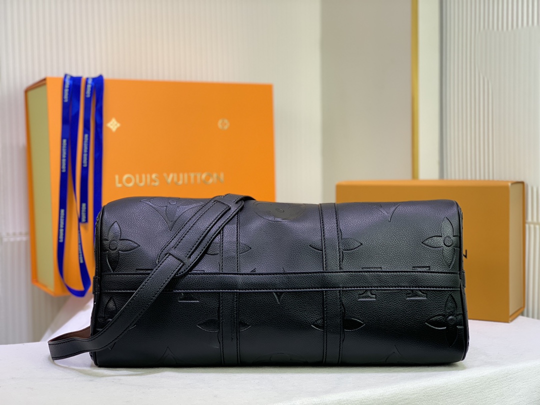 Replica Louis Vuitton Empreinte Leather Keepall Bandouliere 45 - Image 5