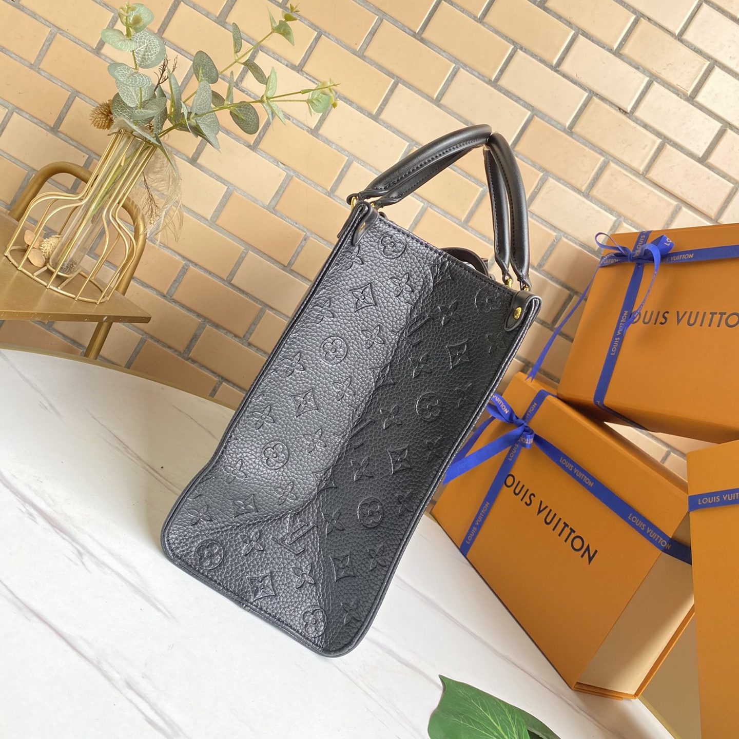 Replica Louis Vuitton Onthego Mm Tote Bag- 6 Styles M45595 - Image 2