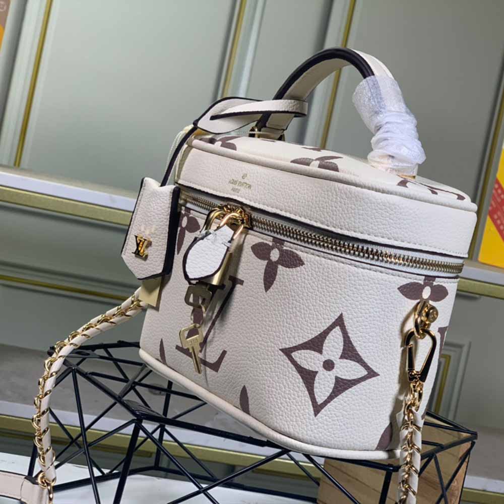 Replica Louis Vuitton Vanity Pm M45599 Cream/Black/Grey - Image 3