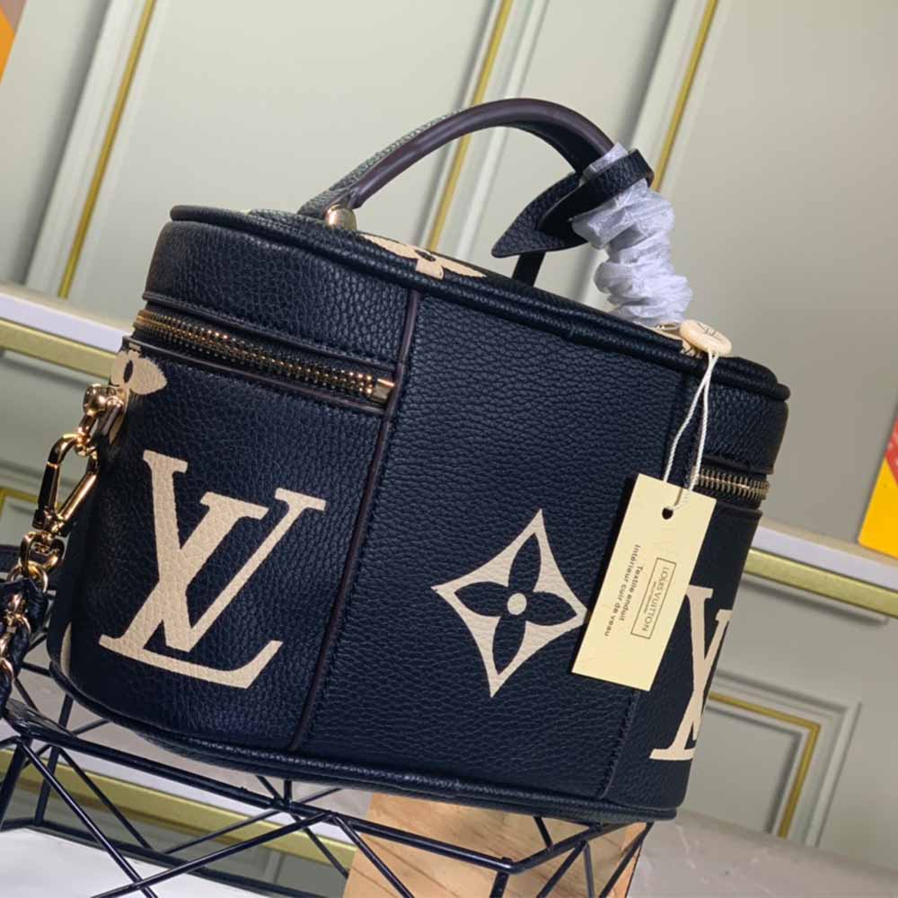 Replica Louis Vuitton Vanity Pm M45599 Cream/Black/Grey - Image 9