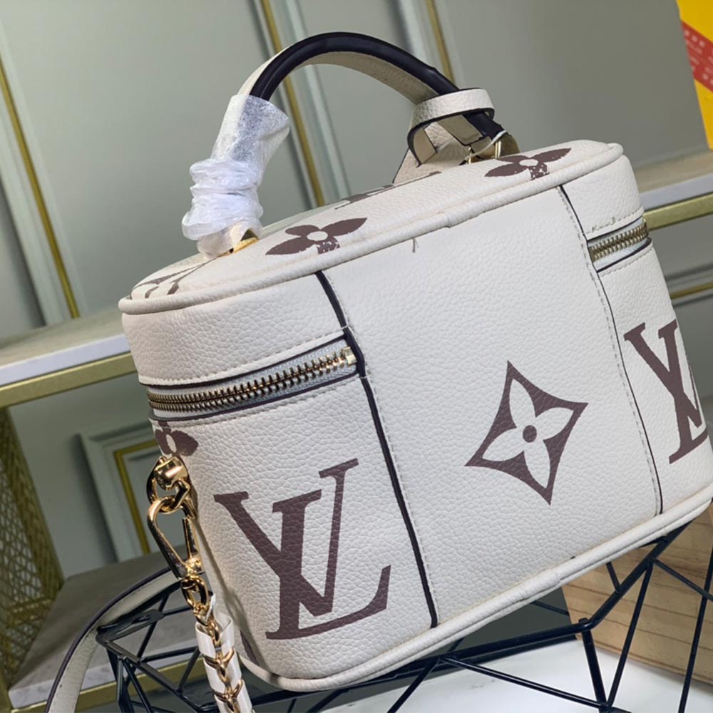 Replica Louis Vuitton Vanity Pm M45599 Cream/Black/Grey - Image 5