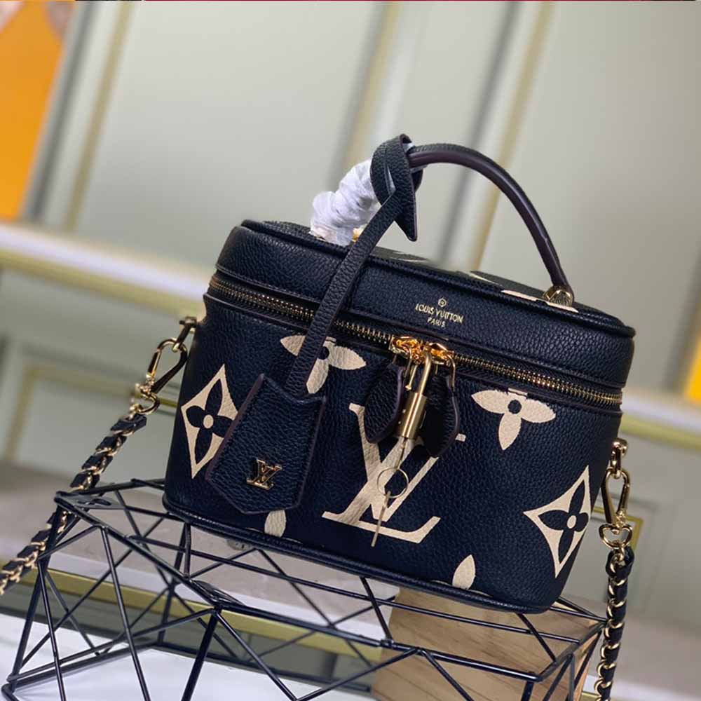Replica Louis Vuitton Vanity Pm M45599 Cream/Black/Grey - Image 13