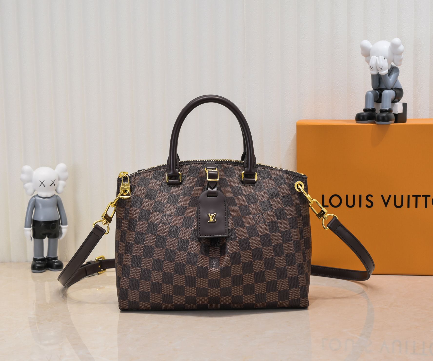 Replica Louis Vuitton Brown Damier Boetie Pm/Mm - Image 2