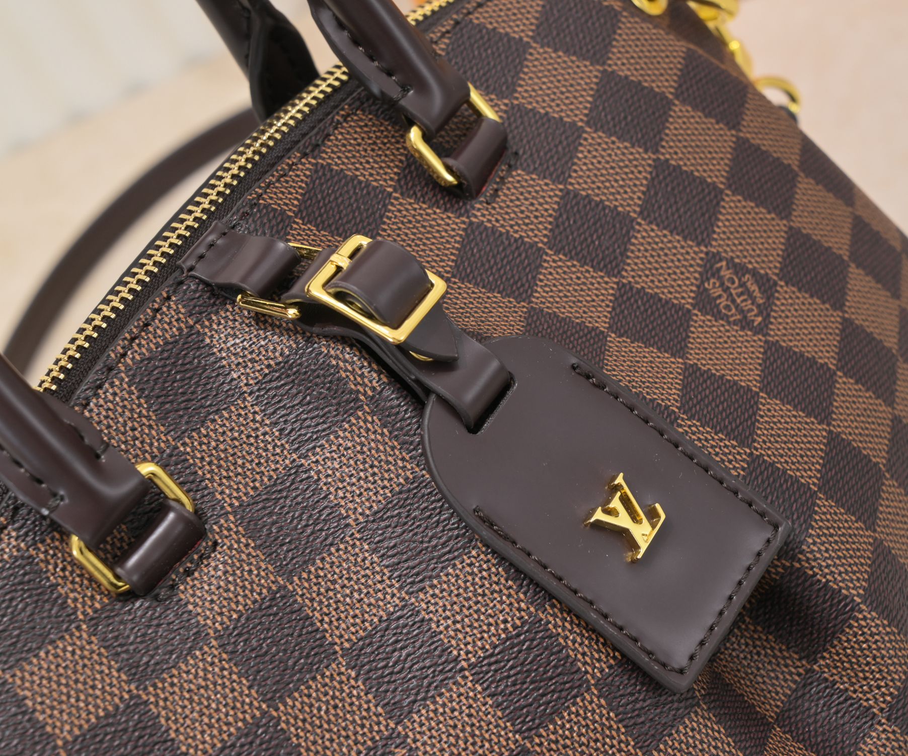Replica Louis Vuitton Brown Damier Boetie Pm/Mm - Image 3