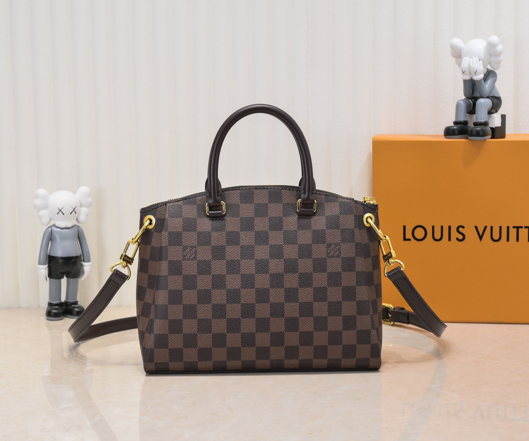 Replica Louis Vuitton Brown Damier Boetie Pm/Mm - Image 5