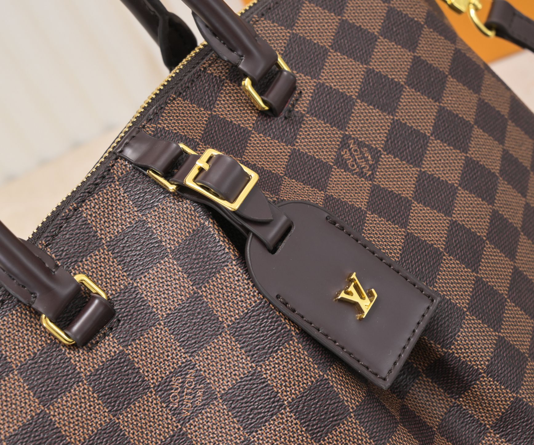 Replica Louis Vuitton Brown Damier Boetie Pm/Mm - Image 8