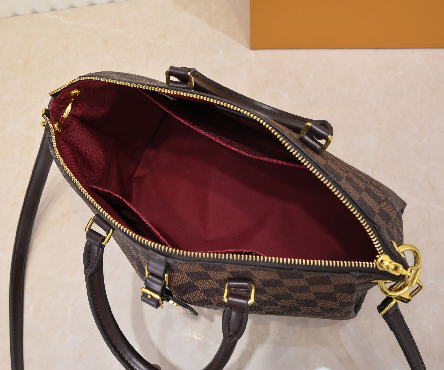 Replica Louis Vuitton Brown Damier Boetie Pm/Mm - Image 10