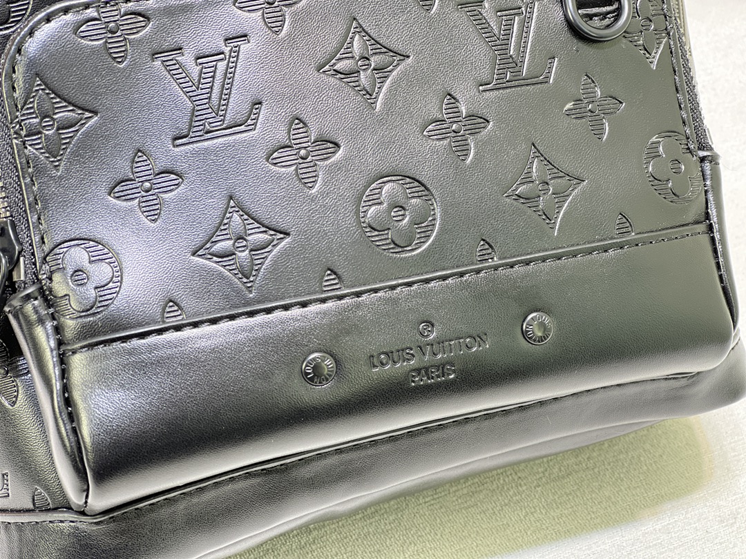 Replica Louis Vuitton Monogram Shadow Racer Slingbag M46107 - Image 3