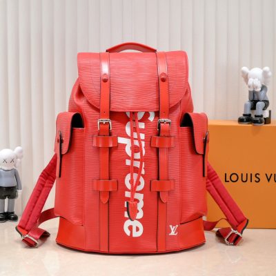 Alternative view of Replica Louis Vuitton Christopher Pm Epi Leather Backpack
