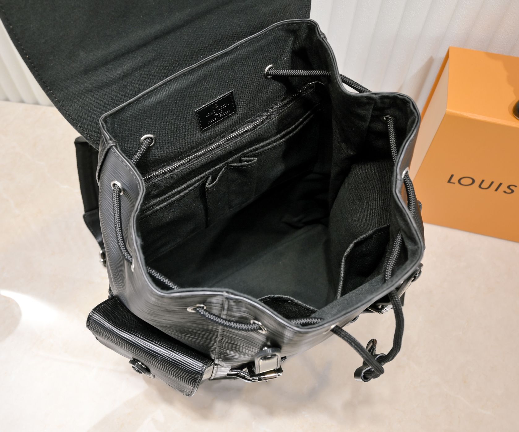Replica Louis Vuitton Christopher Pm Epi Leather Backpack - Image 11
