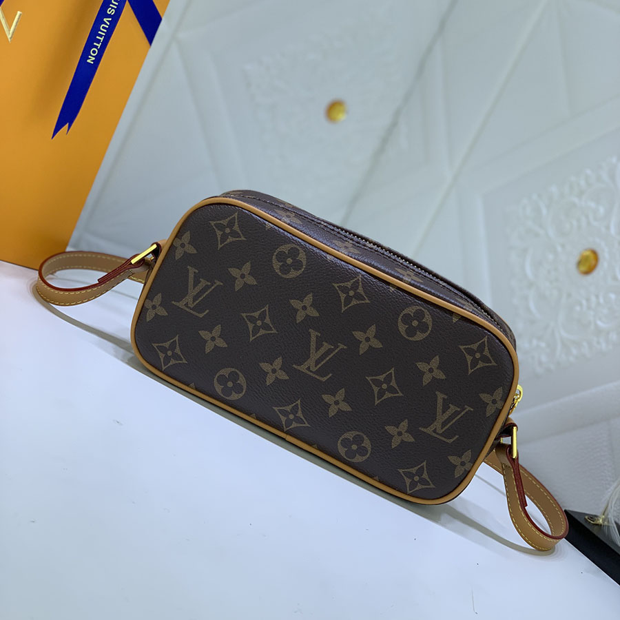 Replica Louis Vuitton Monogram Pochette Cite Shoulder Bag - Image 3