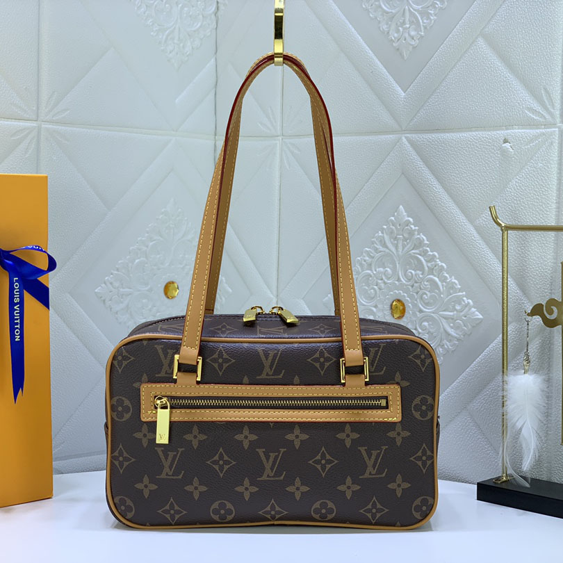Replica Louis Vuitton Monogram Pochette Cite Shoulder Bag - Image 7