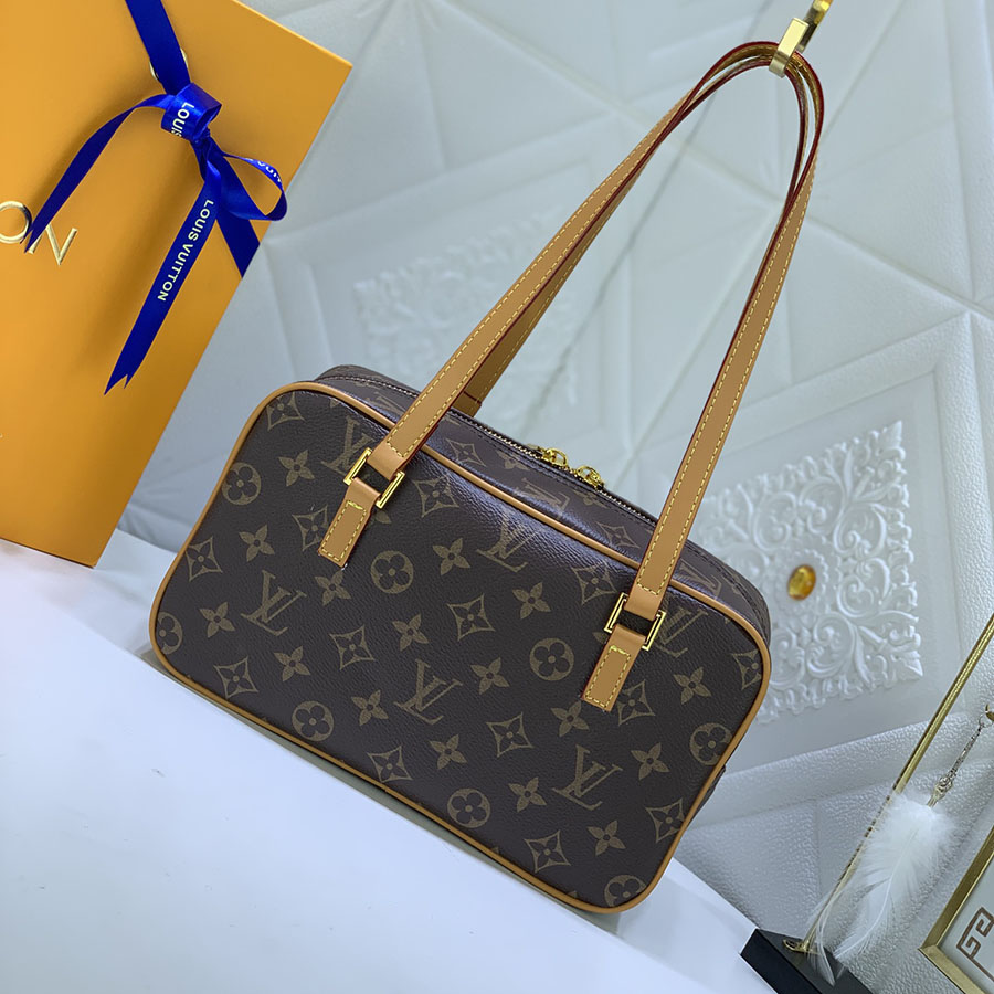 Replica Louis Vuitton Monogram Pochette Cite Shoulder Bag - Image 8